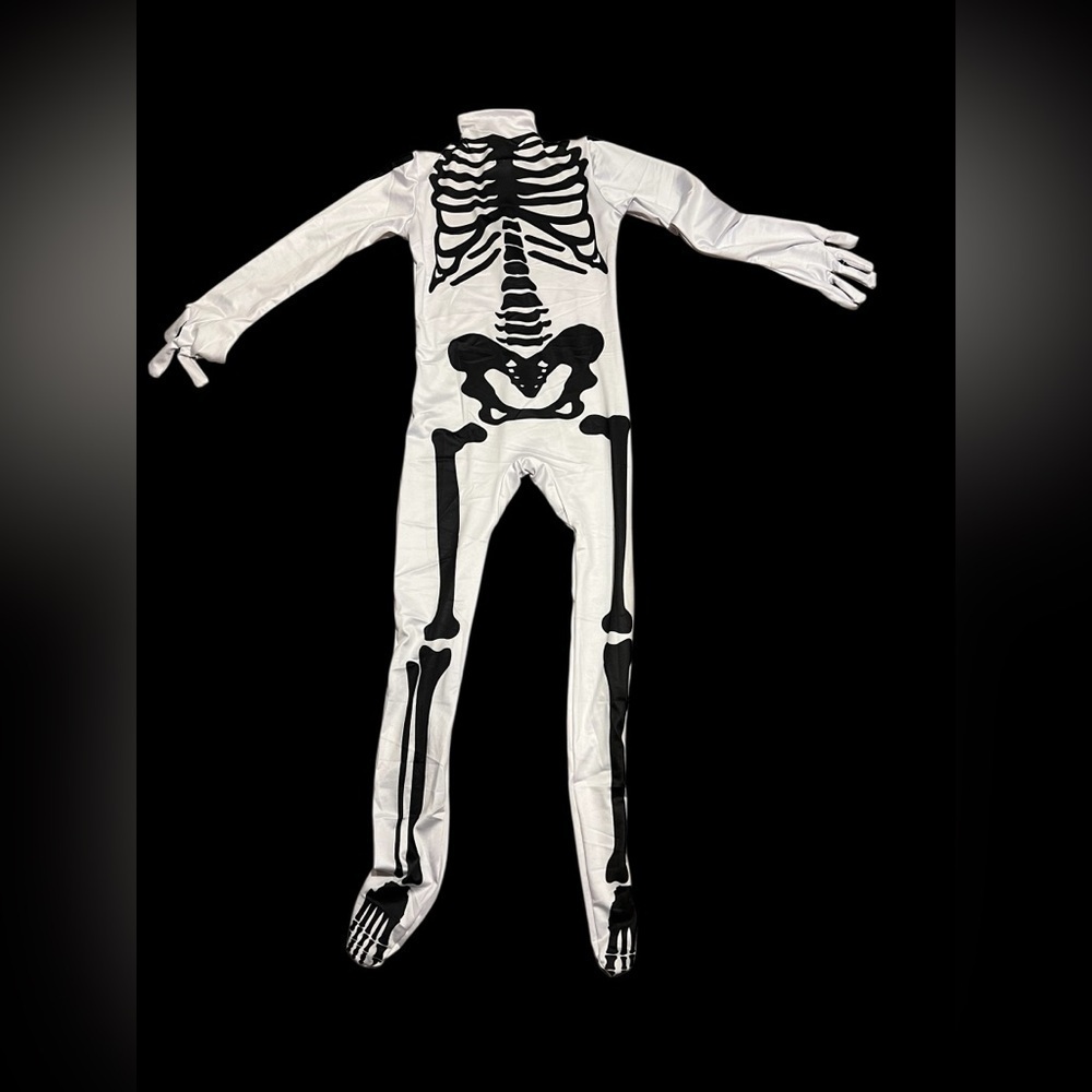 Kids' Wacky Skeleton Jumpsuit with Cape – Size S – New with Tags (NWOT)